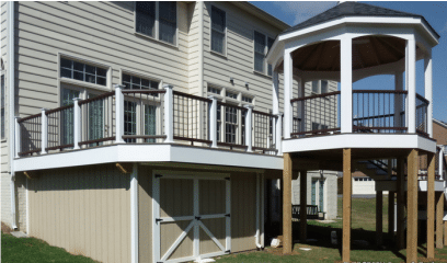 outdoor aluminum railing Edmonton