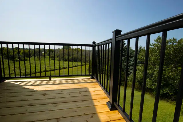 aluminum stair railing Edmonton