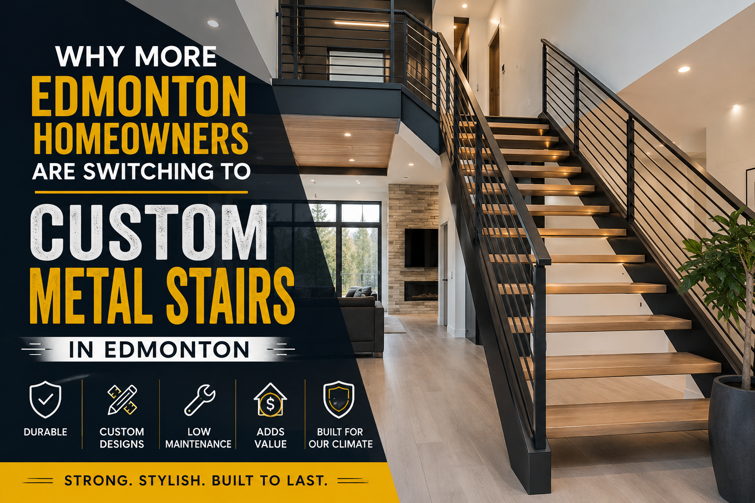 Custom Metal Stairs