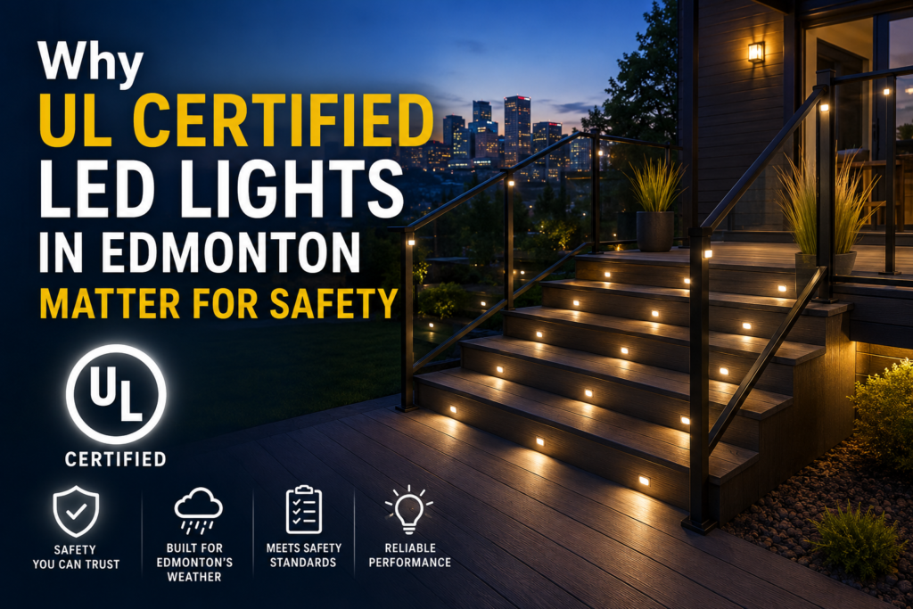 UL certified LED lights Edmonton