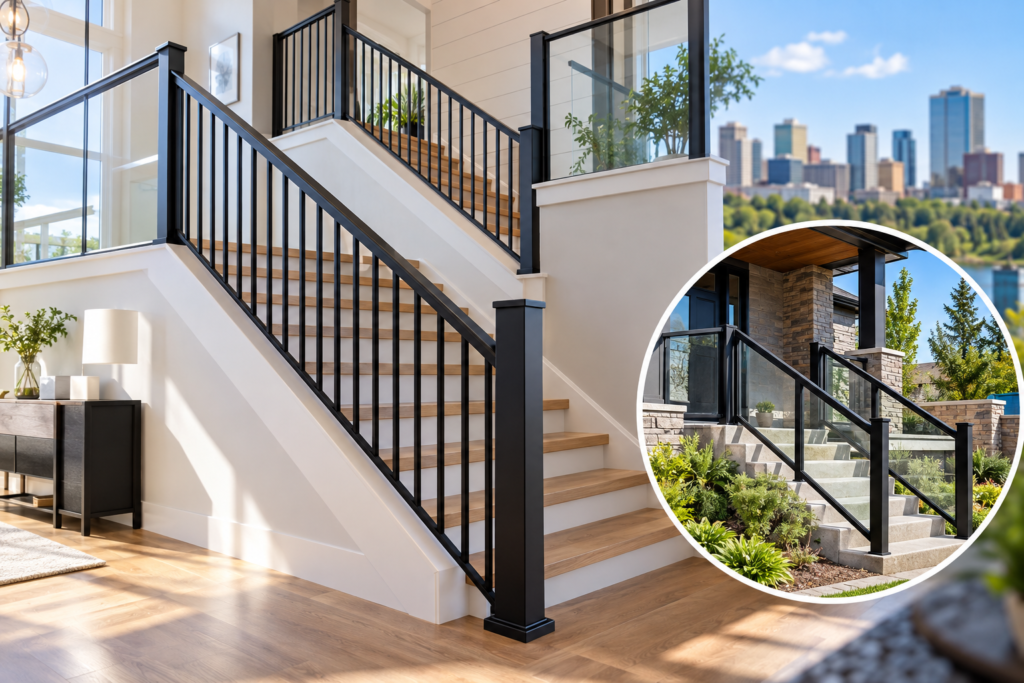 staircase railing installation