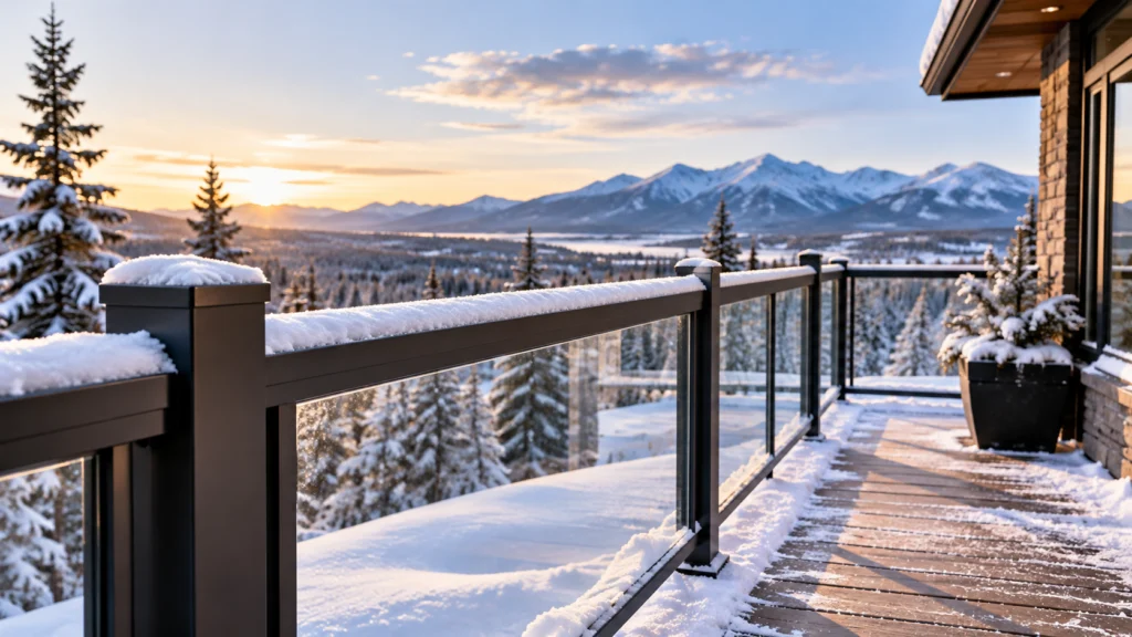 aluminum railing maintenance in Alberta