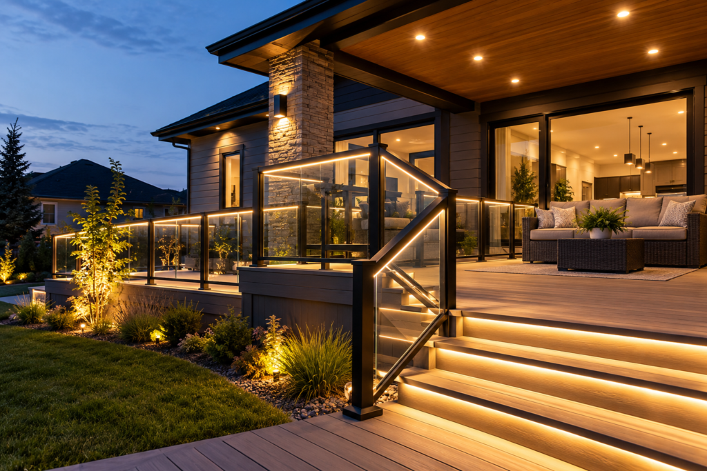 Home LED installation in Edmonton